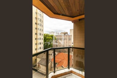 Varanda da Sala de apartamento para alugar com 1 quarto, 54m² em Santa Cecília, São Paulo