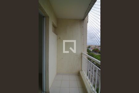 Varanda da Sala de apartamento para alugar com 3 quartos, 70m² em Del Castilho, Rio de Janeiro