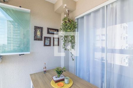 Varanda de apartamento à venda com 2 quartos, 54m² em Vila Eldízia, Santo André