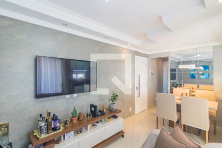 Sala de apartamento à venda com 2 quartos, 54m² em Vila Eldízia, Santo André