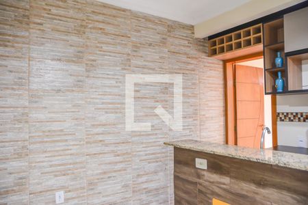 Sala/Cozinha de apartamento para alugar com 1 quarto, 55m² em Nova Petrópolis, São Bernardo do Campo