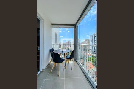 Varanda de kitnet/studio para alugar com 1 quarto, 36m² em Vila Mariana, São Paulo