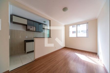 Sala de apartamento à venda com 2 quartos, 48m² em Vila Homero Thon, Santo André