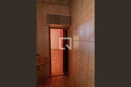 Banheiro da Suíte de casa para alugar com 1 quarto, 45m² em Jardim Utinga, Santo André