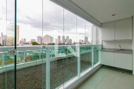 Varanda de apartamento para alugar com 1 quarto, 45m² em Vila Gomes Cardim, São Paulo