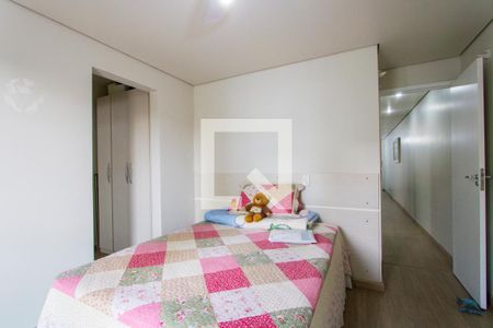 Quarto 1 - Suíte de apartamento à venda com 2 quartos, 63m² em Vila Humaitá, Santo André