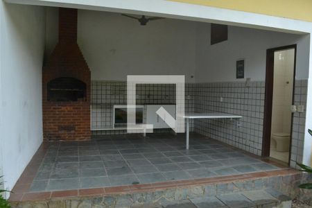 Área da Churrasqueira de casa de condomínio à venda com 5 quartos, 350m² em Badu, Niterói