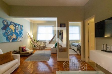 Sala de apartamento à venda com 1 quarto, 41m² em Centro, Rio de Janeiro