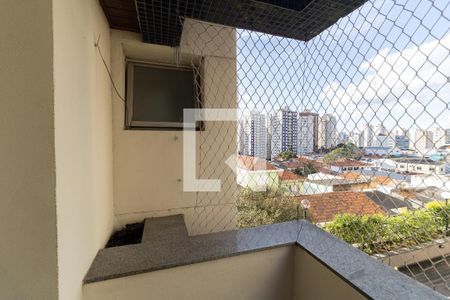 Varanda da Sala de apartamento para alugar com 2 quartos, 64m² em Vila Gumercindo, São Paulo