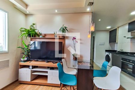 Sala de apartamento para alugar com 2 quartos, 40m² em Paraíso do Morumbi, São Paulo