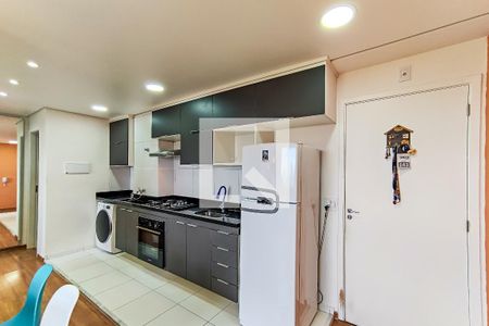 Cozinha de apartamento para alugar com 2 quartos, 40m² em Paraíso do Morumbi, São Paulo