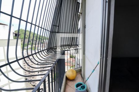 Varanda da Sala  de apartamento à venda com 4 quartos, 170m² em Maracanã, Rio de Janeiro