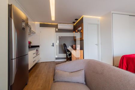 Sala / Cozinha de kitnet/studio para alugar com 1 quarto, 39m² em Vila Andrade, São Paulo