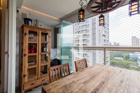 Varanda de kitnet/studio para alugar com 1 quarto, 39m² em Vila Andrade, São Paulo