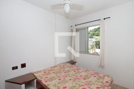 Quarto de apartamento para alugar com 1 quarto, 39m² em Jardim Três Marias, Guarujá