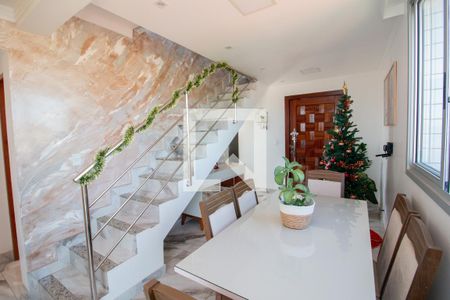 Sala de Jantar de apartamento à venda com 4 quartos, 176m² em Brasiléia, Betim