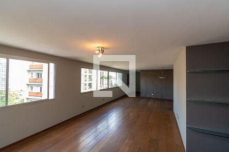 Sala de Estar/Jantar de apartamento para alugar com 3 quartos, 190m² em Cambuí, Campinas