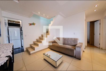 Sala de apartamento para alugar com 3 quartos, 115m² em Buritis, Belo Horizonte