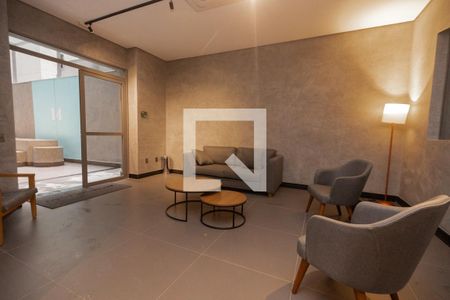 Apartamento para alugar com 24m², 1 quarto e sem vaga Apartamento para alugar com 24m², 1 quarto e sem vagaHall social