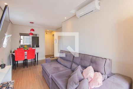 Sala de apartamento à venda com 1 quarto, 43m² em Centro Histórico, Porto Alegre