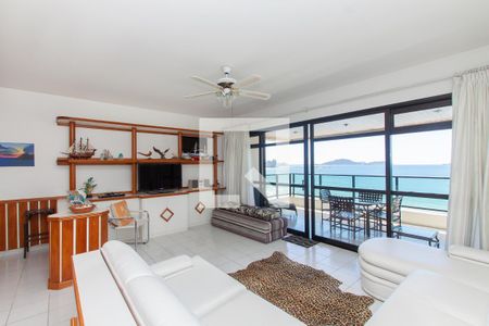 Sala de apartamento para alugar com 4 quartos, 300m² em Vila Luis Antônio, Guarujá