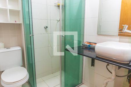 Banheiro Social de apartamento para alugar com 1 quarto, 37m² em Riacho Fundo I, Brasília