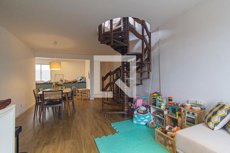 Sala de apartamento para alugar com 2 quartos, 180m² em Mercês, Curitiba