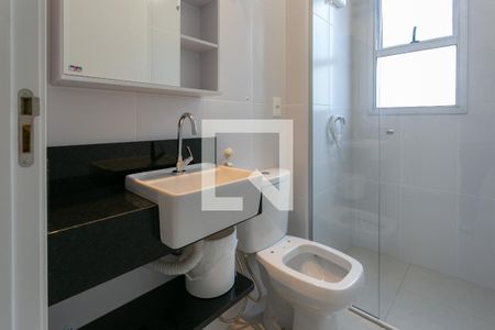 Banheiro de apartamento para alugar com 1 quarto, 30m² em Funcionários, Belo Horizonte