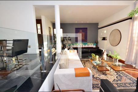 Sala de casa à venda com 4 quartos, 595m² em Mangabeiras, Belo Horizonte