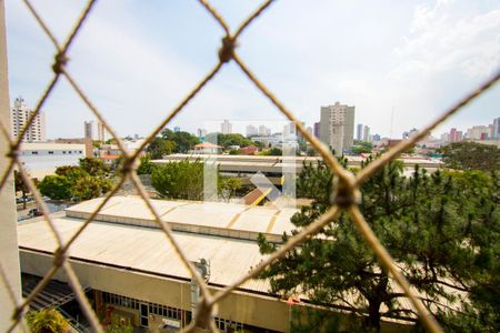 Vista da varanda de apartamento à venda com 3 quartos, 140m² em Vila Alzira, Santo André