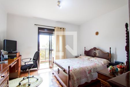 Quarto 1 - Suíte de apartamento à venda com 3 quartos, 140m² em Vila Alzira, Santo André