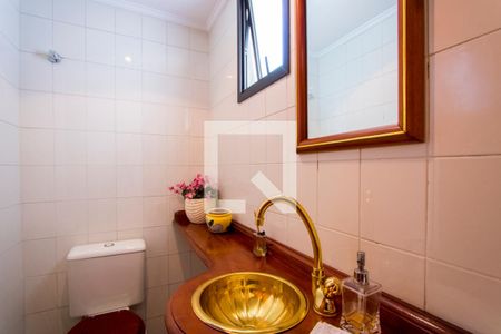 Lavabo de apartamento à venda com 3 quartos, 140m² em Vila Alzira, Santo André