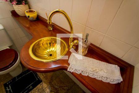 Lavabo de apartamento à venda com 3 quartos, 140m² em Vila Alzira, Santo André