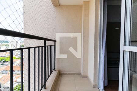 Varanda da Sala  de apartamento para alugar com 2 quartos, 50m² em Vila Guarani (z Sul), São Paulo