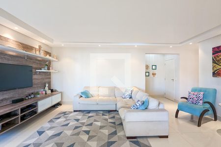 Sala de apartamento à venda com 3 quartos, 133m² em Jardim do Mar, São Bernardo do Campo