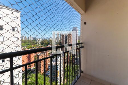 Sacada da Sala de apartamento à venda com 2 quartos, 49m² em Jardim Parque Morumbi, São Paulo