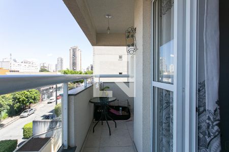 Varanda de apartamento à venda com 2 quartos, 56m² em Chácara Califórnia, São Paulo