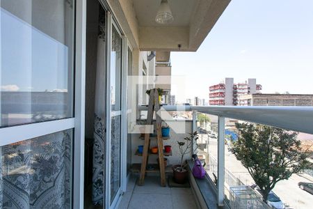 Varanda de apartamento à venda com 2 quartos, 56m² em Chácara Califórnia, São Paulo