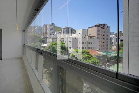 Varanda coberta de apartamento à venda com 5 quartos, 217m² em Anchieta, Belo Horizonte