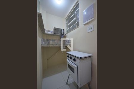 Cozinha de apartamento à venda com 1 quarto, 30m² em Centro, Rio de Janeiro