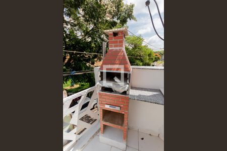 Churrasqueira de casa para alugar com 1 quarto, 35m² em Campestre, Santo André