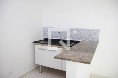 Cozinha de casa para alugar com 1 quarto, 45m² em Jardim Brasil (zona Norte), São Paulo