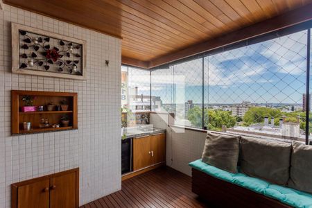 Varanda de apartamento à venda com 3 quartos, 96m² em São João, Porto Alegre