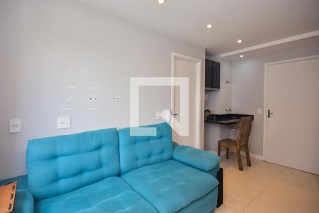 Sala de apartamento para alugar com 1 quarto, 24m² em Paraíso do Morumbi, São Paulo