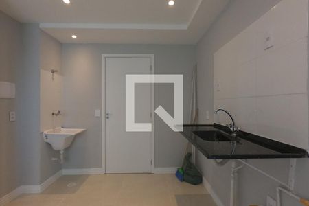 Cozinha de apartamento para alugar com 1 quarto, 24m² em Paraíso do Morumbi, São Paulo