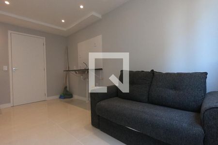 Sala / Cozinha de apartamento para alugar com 1 quarto, 24m² em Paraíso do Morumbi, São Paulo