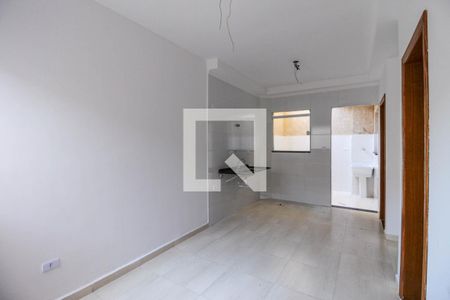 Sala/Cozinha de apartamento à venda com 2 quartos, 36m² em São Lucas, São Paulo