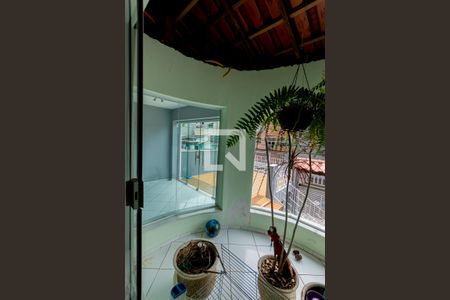 Varanda do Quarto de casa à venda com 2 quartos, 110m² em Parque das Nações, Santo André