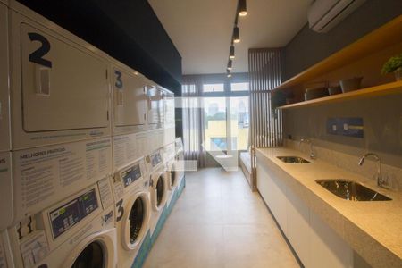 Lavanderia de apartamento para alugar com 1 quarto, 25m² em Santo Amaro, São Paulo