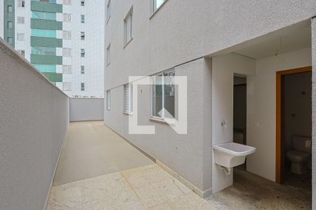 Área de serviço de apartamento à venda com 3 quartos, 153m² em União, Belo Horizonte